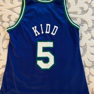 Jason Kidd Champion NBA Jersey Dallas Mavericks Adult Large